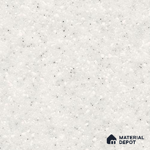 G004 White Quartz 12.07 ft x 2.49 ft Solid Surface Corian - 12 mm